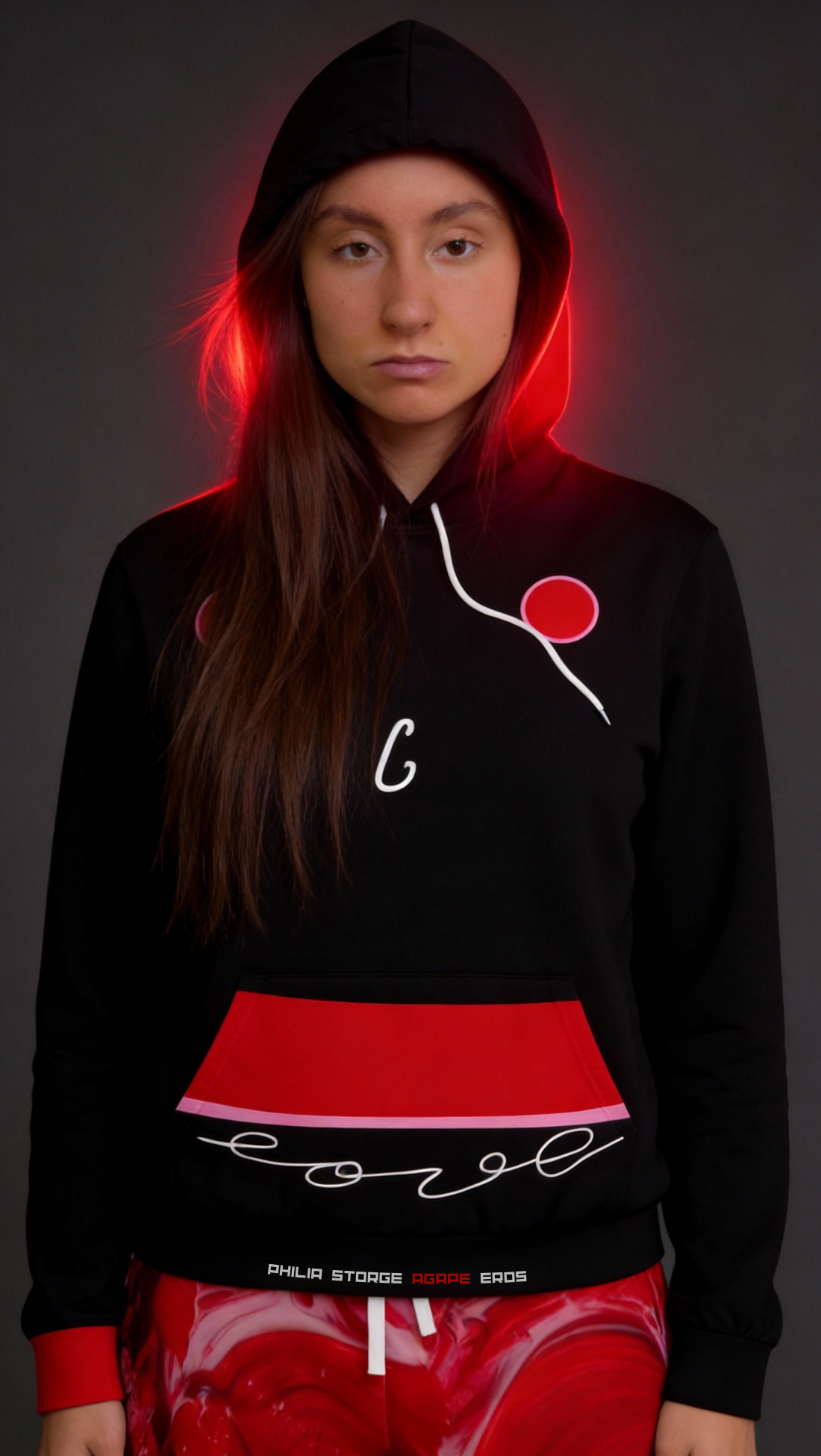 Unisex Agape Hoodie - Alternate View