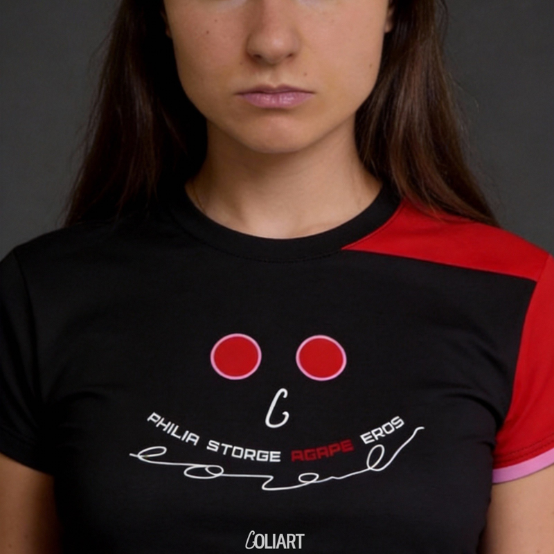 Girl Agape Cropped Tee