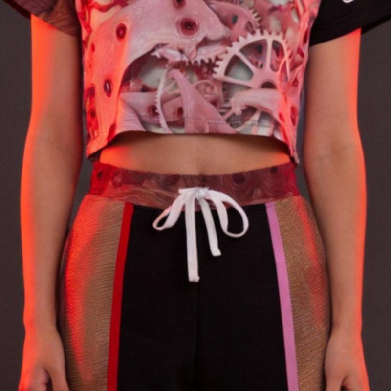 Love Cropped Tee — I LOVE YOU