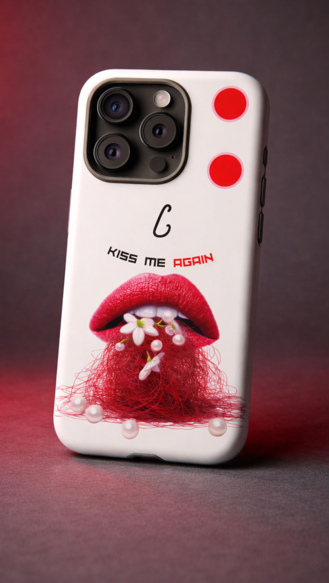 Love Phone Case — KISS ME AGAIN - Alternate View